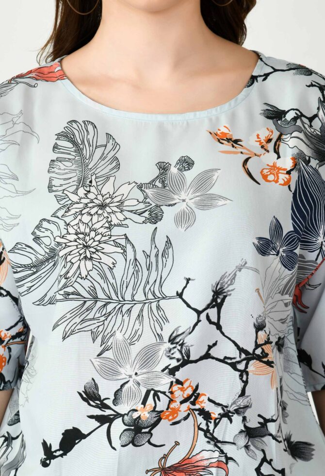 Floral Printed Top - Image 3