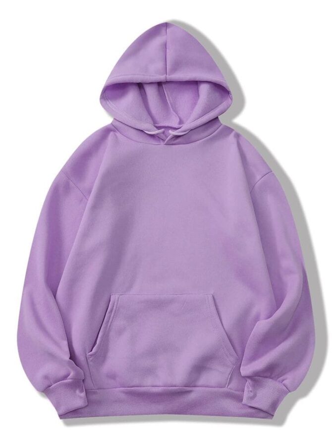 Solid Purple Hoodie