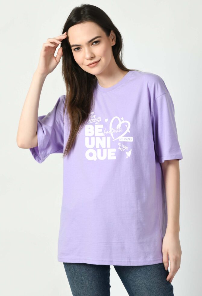 Be unique Oversized T-Shirt - Image 5