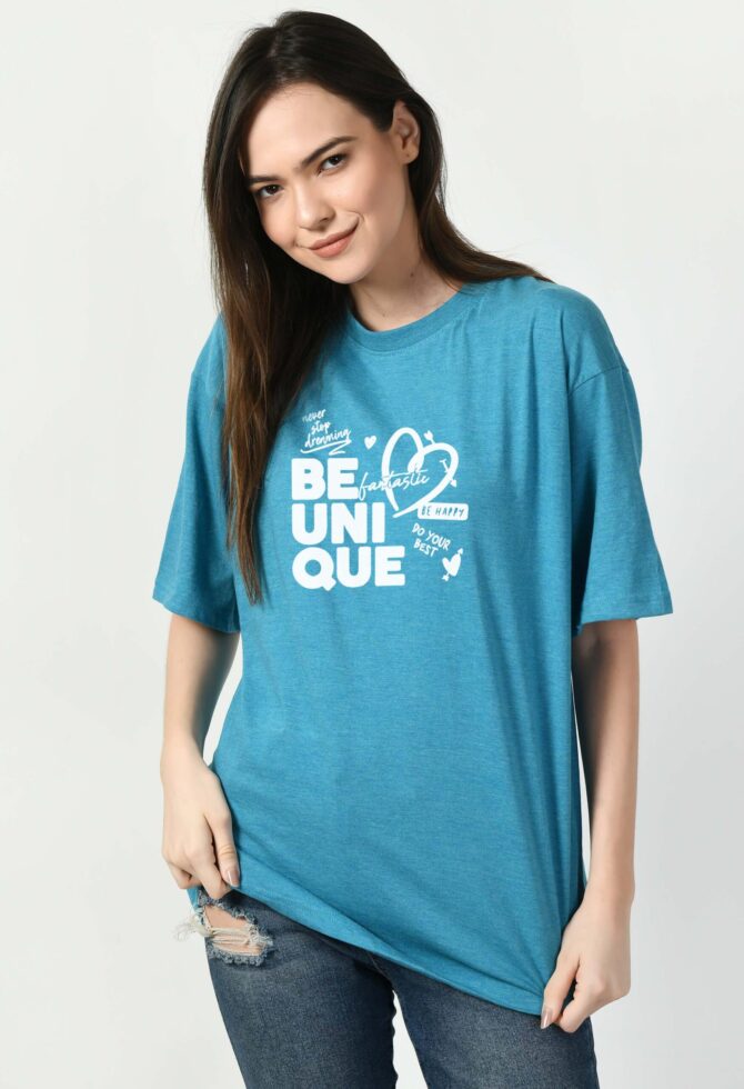 Be unique Oversized T-Shirt - Image 4