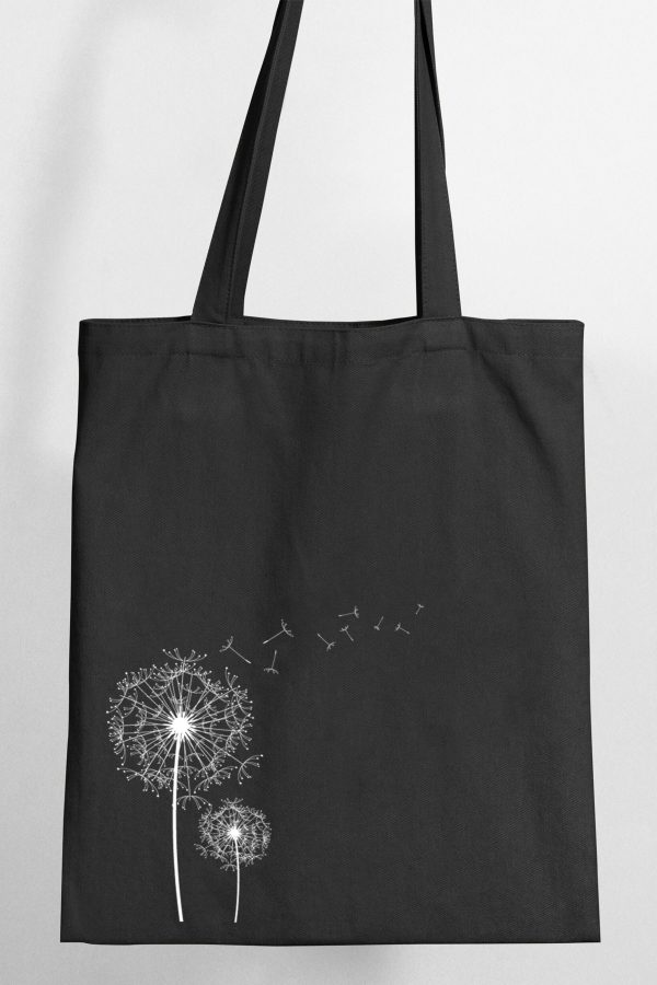 Dandelion Printed Tote Bag